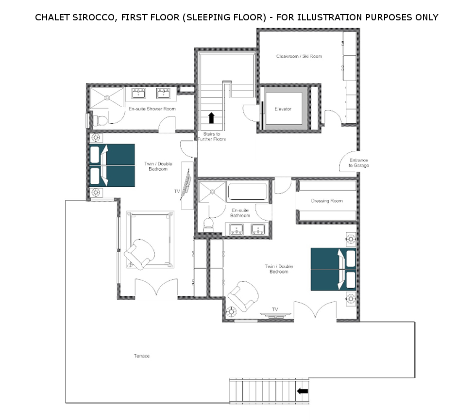 The Alpine Estate Verbier Floor Plan 8